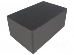 Enclosure: multipurpose | X: 120mm | Y: 188mm | Z: 82mm | 1590 | aluminium