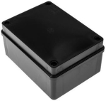 Puszka hermetyczna 150 x 110 x 70 bez dławik&oacute;w IP65 bezhalogenowa, czarna PAWBOL S-B316C