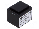 Transformer: encapsulated | 3VA | 110VAC | 6V | 500mA | PCB | BVEI