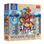 M&auml;nguala | PC | Konsoolid | Tarvikud // Harivad m&auml;nguasjad | Interaktiivsed | Loomingulised | Kunstilised // Puzzle - 50 Drewniane ? Przygody z Psim Patrolem - Trefl 20277