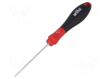 Screwdriver | Allen hex key | HEX 2,5mm | Blade length: 75mm