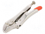 Pliers | Morse's,locking | 125mm | Mat: molybdenum steel