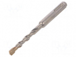 Drill bit | for concrete | &Oslash;: 7mm | L: 110mm | metal | Man.series: PRO 4