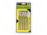 Drill set | Application: for wood,for chipboard | Pcs: 6 | for wood