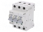 Circuit breaker | 230/400VAC | Inom: 20A | Poles: 3 | DIN | Charact: C