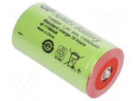 Re-battery: Ni-MH | D | 1.2V | 11000mAh | &Oslash;33x63mm | Features: high +