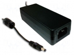 Power supply: switched-mode | 18VDC | 2.22A | Out: 5,5/2,1 | 40W | 90%