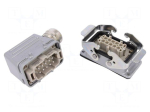 Connector: HDC | male + female | C146 | PIN: 10 | 10+PE | size E10 | M25