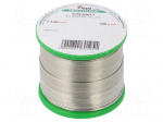 Soldering wire | Sn96,3Ag3,7 | 1mm | 0.5kg | lead free | Package: reel