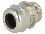 Cable gland | with long thread | M25 | 1,5 | IP68 | Mat: brass