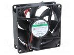 Fan: DC | axial | 12VDC | 80x80x25mm | 56.06m3/h | 28dBA | Vapo | 2600rpm