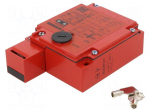 Safety switch: bolting | XCSE | NC + NO | IP67 | metal | red | 24VDC | 2kN