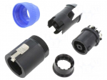 Connector: loudspeaker | plug | female | PIN: 8 | for cable | 30A | 250V