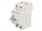 RCBO breaker | Inom: 16A | Ires: 30mA | Max surge current: 250A | IP20
