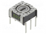 Encoding switch | HEX/BCD | Pos: 16 | THT | Rcont max: 80m&Omega; | P36