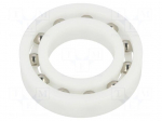 Bearing: ball | &Oslash;int: 30mm | &Oslash;out: 55mm | W: 13mm | Cage: polyamide