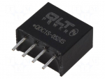 Converter: DC/DC | 1W | Uin: 4.5&divide;5.5VDC | Uout: 24VDC | SIL4 | 0.03ppm/&deg;C