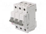 Circuit breaker | 230/400VAC | Inom: 10A | Poles: 3 | Charact: B | 10kA