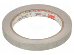 Tape: shielding | W: 12mm | L: 16.5m | Thk: 0.101mm | acrylic | copper