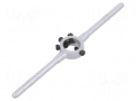 Diestock | Grip capac: BSW 1/16"-3/32",M1-M2,6 | L: 160mm | &Oslash;: 16mm