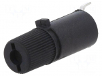 Adapter | -25&divide;70&deg;C | 6.3A | thermoplastic | UL94V-0 | black | 5m&Omega; | 250VAC