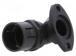 90&deg; angled connector | polyamide 6 | HSSV | Application: for braids