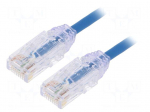 Patch cord | TX6-28&trade;,U/UTP | Cat: 6 | RJ45 plug,both sides | stranded