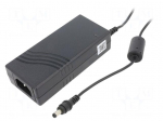 Power supply: switching | 19VDC | 2.63A | Out: 5,5/2,5 | 50W | 90&divide;264VAC
