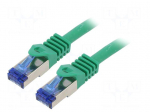 Patch cord | S/FTP | Cat: 6a | RJ45 plug,both sides | stranded | Cu | 5m