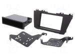Radio frame | Mazda | 2 DIN | black
