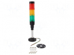 Signalling column | red/yellow/green | LED | 24VDC | 24VAC | HBJD-40