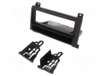 Radio frame | Dodge,Jeep | 1 DIN | matt black