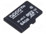 Memory card | 3D aSLC,microSDXC | 64GB | industrial | -25&divide;85&deg;C