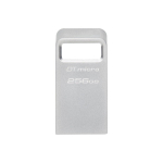 Kingston | USB 3.2 Flash Drive | DataTraveler micro | 256 GB | USB 3.2 | Silver