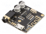 Module robotics: audio | 3.7&divide;5VDC | Jack 3,5mm,USB micro