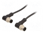 Cable: for sensors/automation | M12 | PIN: 8 | with metal nut | plug