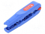 Stripping tool | &Oslash;cable: 8&divide;13mm | 20AWG&divide;10AWG | 0.5&divide;6mm2 | Wire: round