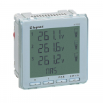 Multifunction measuring unit EMDX Access -door/solid faceplate mount. -96x96x62