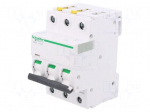 Circuit breaker | 400VAC | Inom: 10A | Poles: 3 | Charact: D | 6kA | IP20