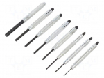 Tools set: punches | 8pcs.