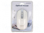 Mouse | white,silver | USB A | optical,wired | DPI change button