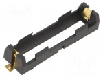 Holder | 18650 | Batt.no: 1 | SMT | polyamide | plastic | -50&divide;145&deg;C