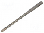 Drill bit | for concrete,impact | &Oslash;: 8mm | L: 160mm | SDS-Plus&reg;