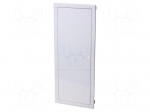 Enclosure: for modular components | IP40 | plaster embedded