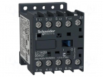 Contactor: 4-pole | NO x4 | 220VAC | 9A | TeSys K | screw terminals