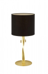 Trio Nandor table lamp E27 + LED black/gold gaismeklis 575310379 4017807380460