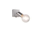 Trio Vannes spotlight 1-pc E27 brushed steel gaismeklis R80181707 4017807489033