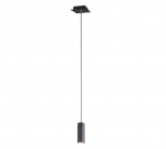 Trio Marley piekarama lampa 1-pc 12 cm GU10 matt black brushed steel 312400132 4017807408720