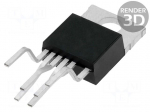 IC: PMIC | AC/DC switcher,SMPS controller | 61.5&divide;140kHz | TO220-7C