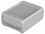Enclosure: multipurpose | X: 80mm | Y: 113mm | Z: 40mm | BOCUBE | ABS | grey